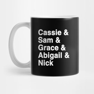 Good Witch Favorite Characters: Cassie, Sam, Grace T-shirt T-Shirt Mug